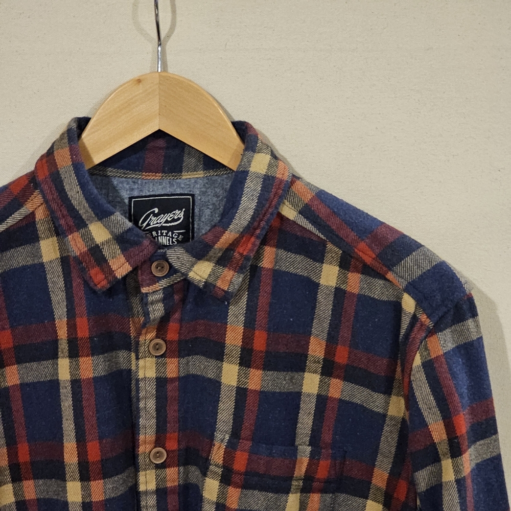 Grayers Heritage Flannel Button Down M